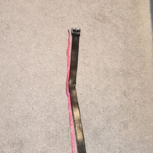 Black Duty Belt for men/women leather, size small 32"